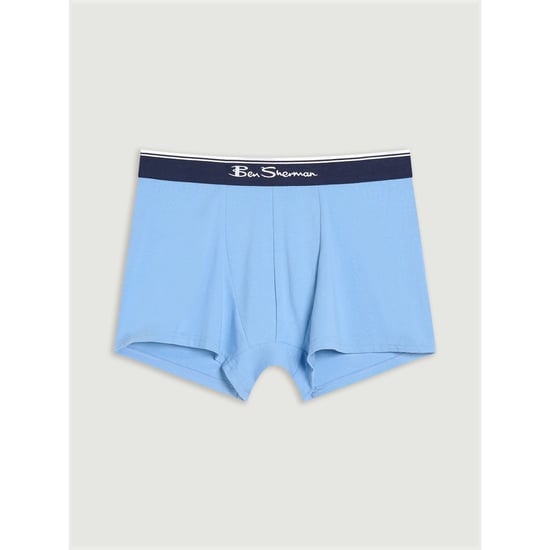 Ben Sherman Mens Mod Signature Stripes Boxer Shorts (Pack of 3) (Blue) - Image 3