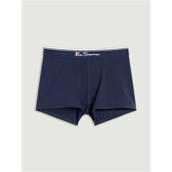 Ben Sherman Mens Mod Signature Stripes Boxer Shorts (Pack of 3) (Blue) - Image 4