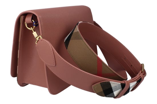 Burberry Mackford Note Bag Dark Rosewood - Pink - Image 2