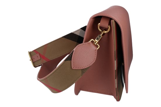 Burberry Mackford Note Bag Dark Rosewood - Pink - Image 3