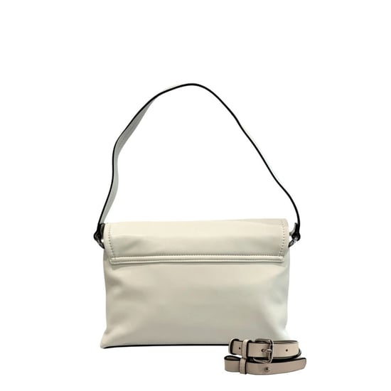 Twinset Witte PU Dames Schoudertas - Image 3
