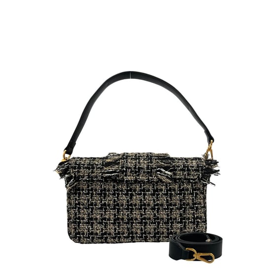 Twinset Zwarte PU Dames Schoudertas - Image 3