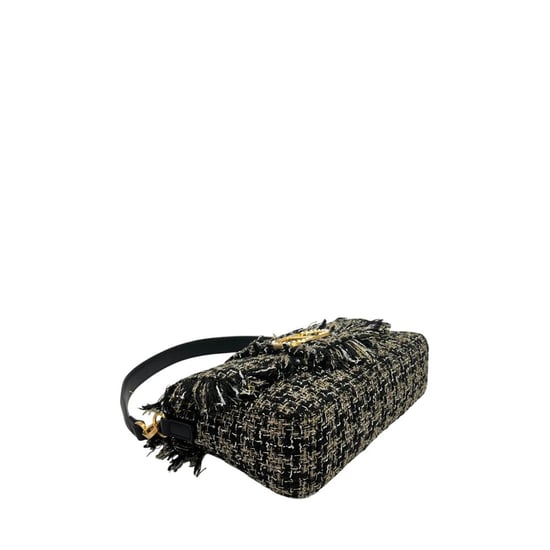 Twinset Zwarte PU Dames Schoudertas - Image 4