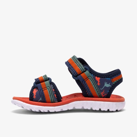 Surfing Tide T Navy Print Sandals - Image 2