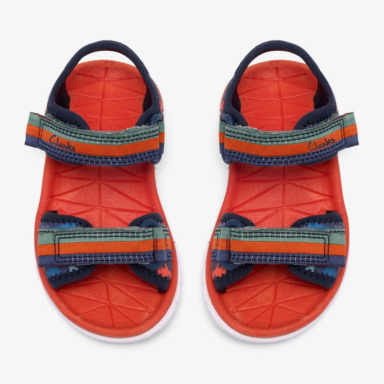 Surfing Tide T Navy Print Sandals - Image 4
