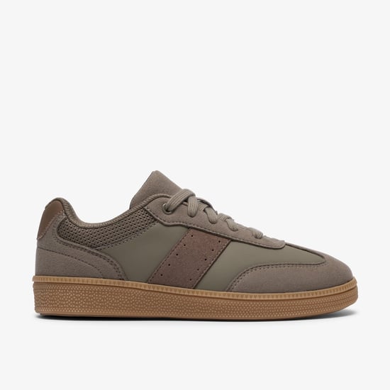 Cypress Lace Older Khaki Trainers - Image 1