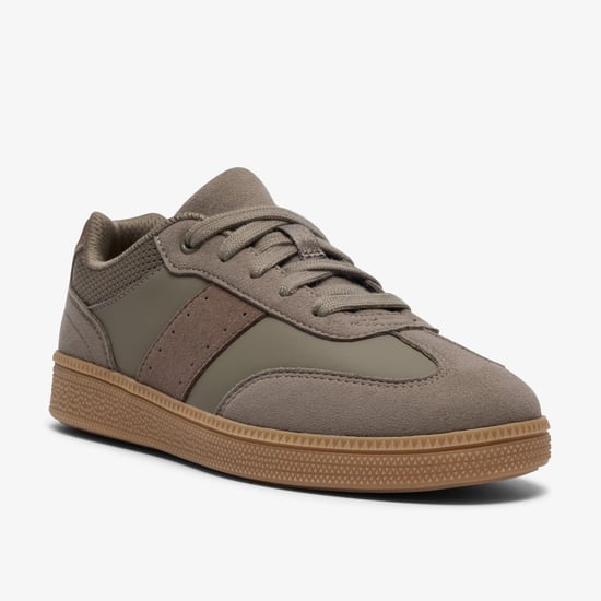 Cypress Lace Older Khaki Trainers - Image 4