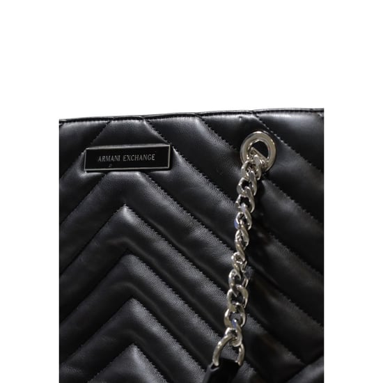 Armani Exchange Svart Polyester Handväska - Image 5