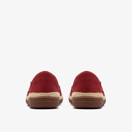 Elaina Milly Red Nubuck Shoes - Image 5