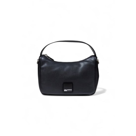 Karl Lagerfeld Zwarte Kunstlederen Handtas - Image 1