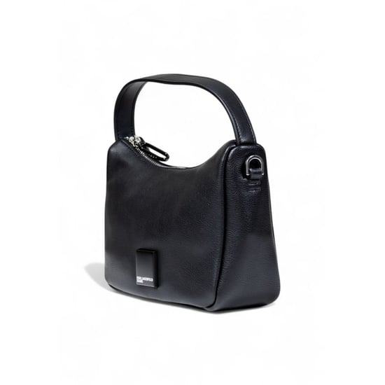 Karl Lagerfeld Zwarte Kunstlederen Handtas - Image 2