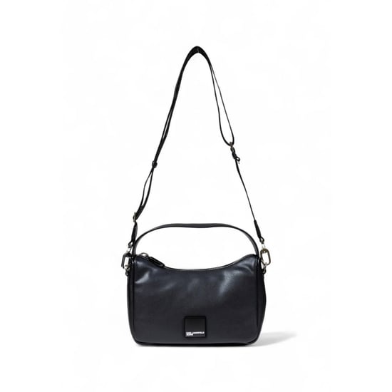 Karl Lagerfeld Zwarte Kunstlederen Handtas - Image 5