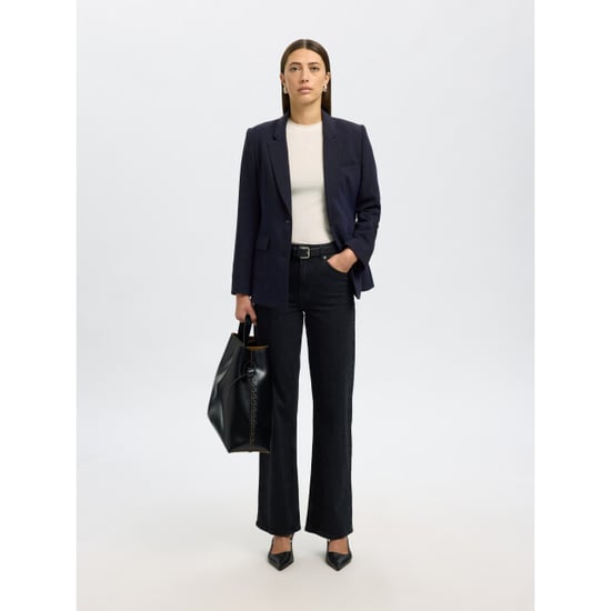 Selected Femme slfrita ls classic blazer dsm noos 16094290 dark sappire - Image 5