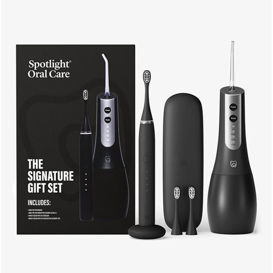 Spotlight Oral Care Signature Gift Set - Sonic Pro & Uv Water Flosser - Black - Image 1