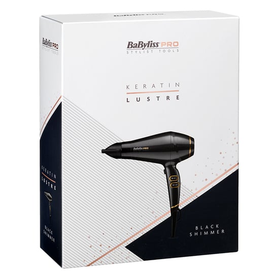 Babyliss Keratin Lustre Hairdryer - Black Shimmer - Image 2
