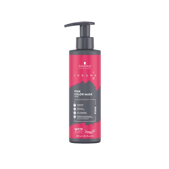 Schwarzkopf Chroma Id Colour Mask 300ml- Pink - Image 1