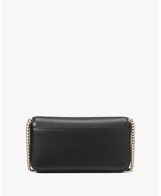 Ava Pebbled Leather Flap Chain Wallet - Image 5