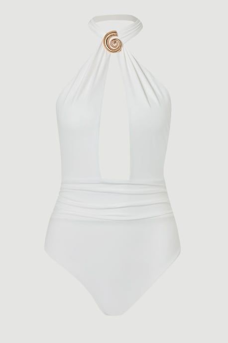 Shell Hardwear Halterneck Swimsuit - Image 1