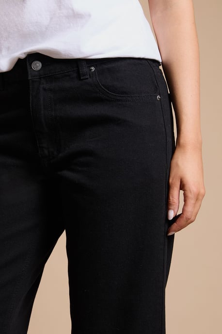 Boyfriends Ankle Grazer Fold Up Jeans - Image 2