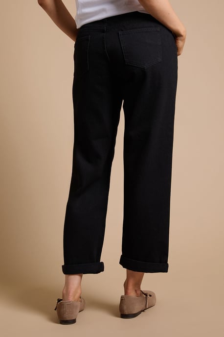 Boyfriends Ankle Grazer Fold Up Jeans - Image 3