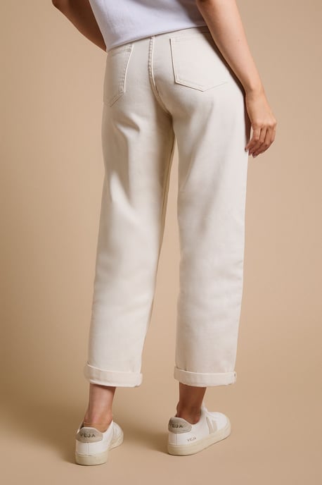 Boyfriends Ankle Grazer Fold Up Jeans - Image 3