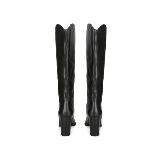 Leather Bixby Black Leather Boots - Image 3