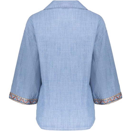 Geisha Blouse jeansblue - Image 2