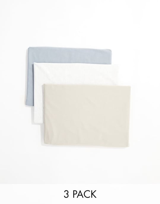 ASOS DESIGN 3-pack linnen i flera färger - Image 4