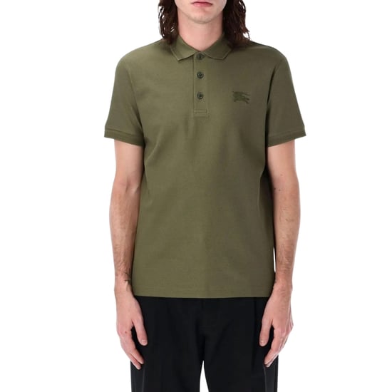 Burberry Eddie Ekd Olivgrön Pikétröja - Image 4