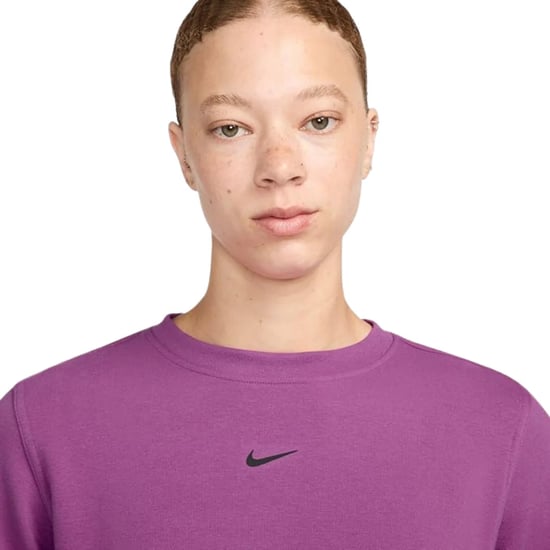 Nike Sweatshirt Met Klein Swoosh-logo In Fuchsia - Image 3