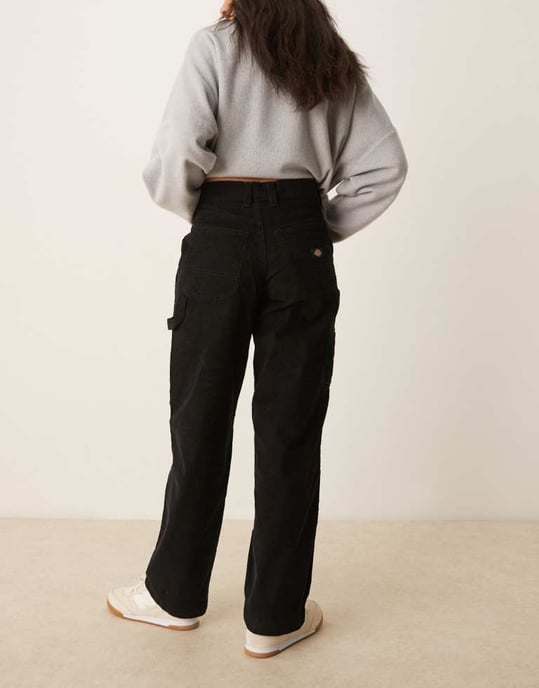 Dickies säsongsarbetsbyxor i svart - Image 3