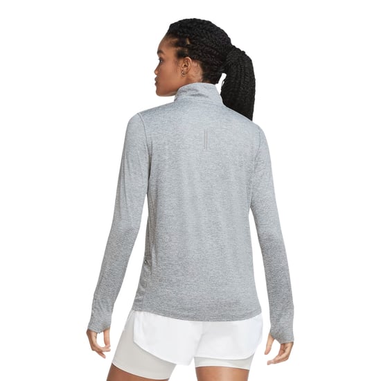 Nike Element 1/2 Zip Up Grijs Top Met Lange Mouwen - Image 2