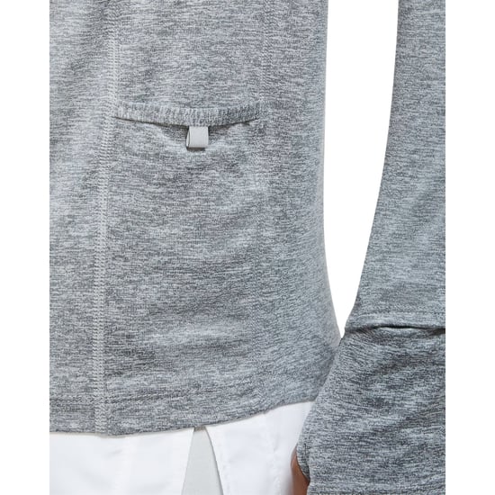 Nike Element 1/2 Zip Up Grijs Top Met Lange Mouwen - Image 4