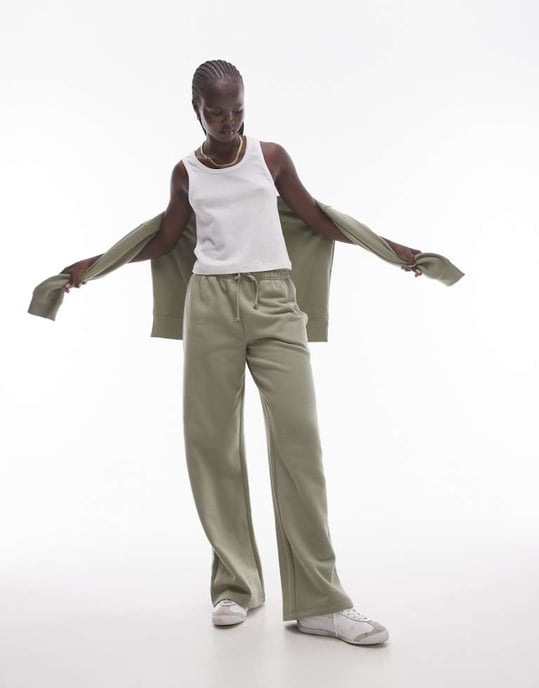 Topshop co ord rakbenta jogger i khaki - Image 1