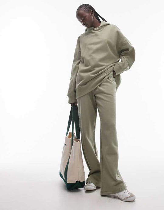 Topshop co ord rakbenta jogger i khaki - Image 3