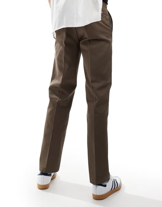 Dickies 874 straight leg trousers in mid brown - Image 2