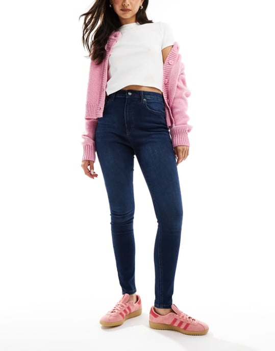 ASOS DESIGN ultimate skinny jeans i mörkblå - Image 1