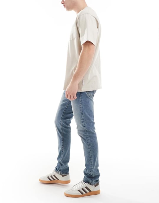 Tommy Jeans Slim Tapered Jeans i Blå - Image 3