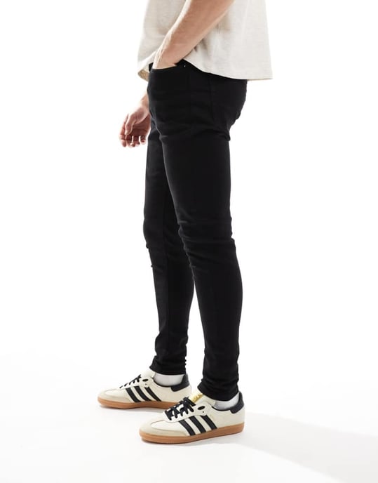 Jack & Jones Glenn slim tapered i svart - Image 3