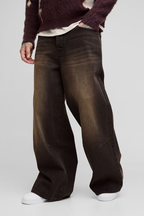 Tall Adjustable Waist Extreme Baggy Jeans - Image 1