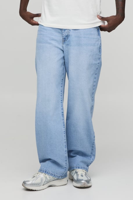 Basic Relaxed Fit Jeans - Image 1
