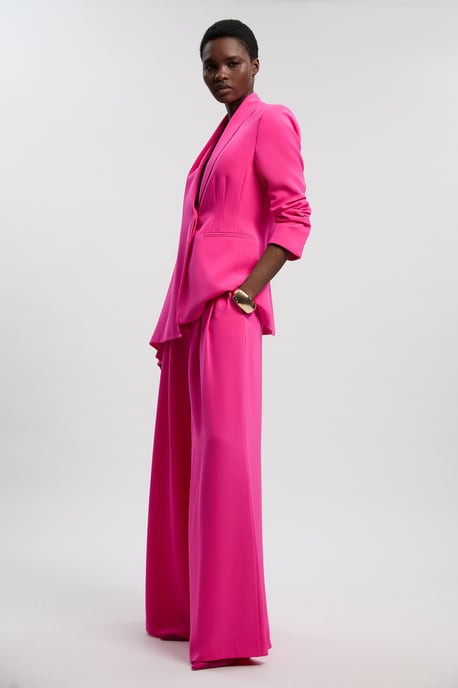 Soft Tailored Wide Leg Trouser - Image 1