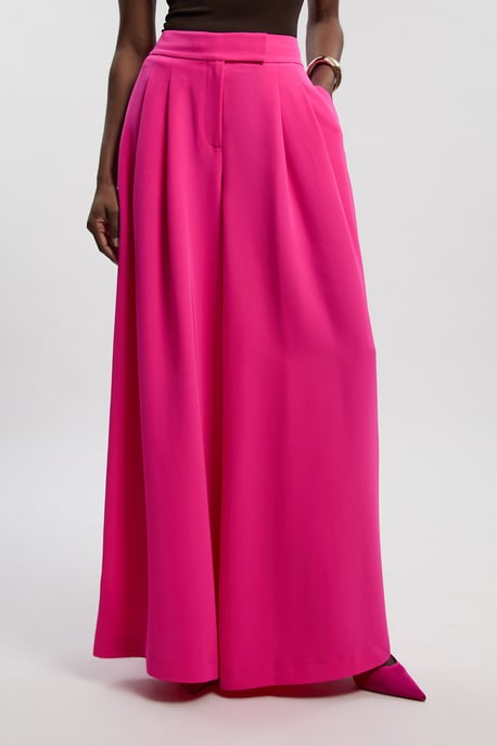 Soft Tailored Wide Leg Trouser - Image 3