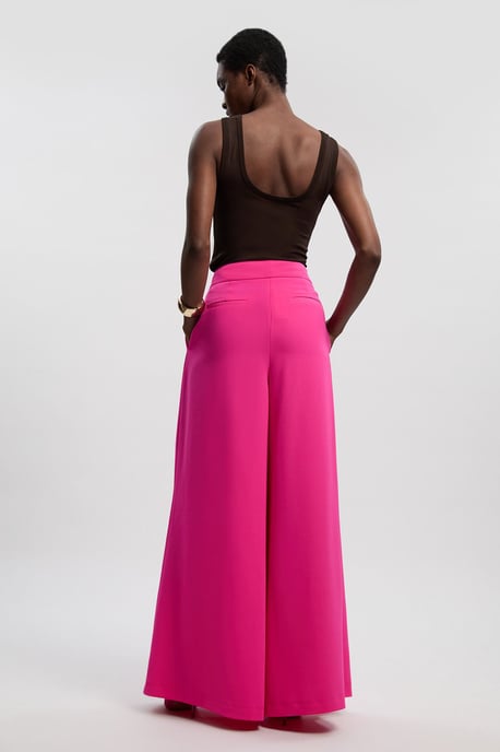 Soft Tailored Wide Leg Trouser - Image 5