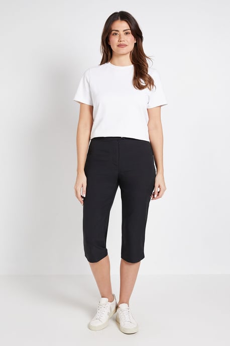 CROPPED CAPRI TROUSER - Image 1