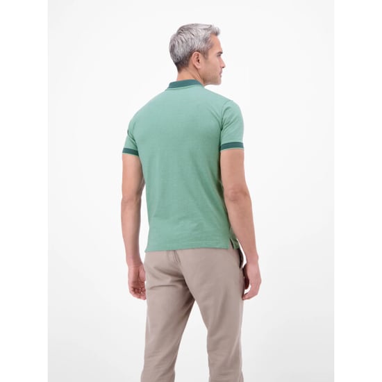 Lerros Heren polo 2633206 662 soft teal - Image 3