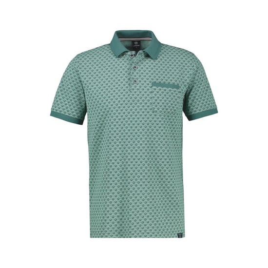 Lerros Heren polo 2633226 662 soft teal - Image 1