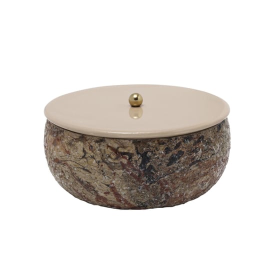 Present Time Keukenaccessoire mosaic marble - 16.5x16.5x7.5cm - Image 1