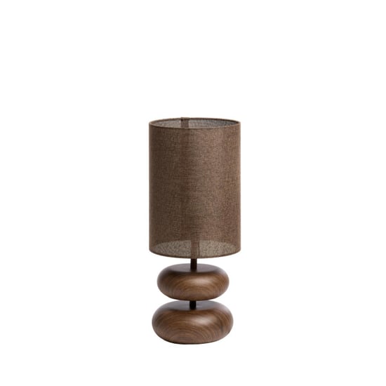 Light & Living Tafellamp danialo bruin Ø22cm - Image 1