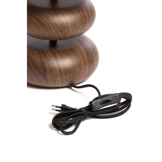 Light & Living Tafellamp danialo bruin Ø22cm - Image 2